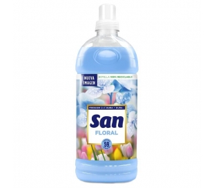 SUAVIZANTE FLORAL 59 LAVADOS SAN 1,289L.