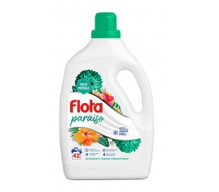 DETERGENTE LIQUIDO PARAISO FLOTA 42 LAVADOS