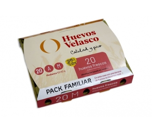 HUEVOS MEDIANOS 20 UNIDADES