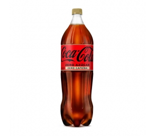 REFRESCO COLA ZERO AZUCAR ZERO CAFEINA COCA COLA 2 L.