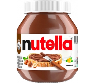 CREMA CACAO AVELLANA NUTELLA 750 GR.