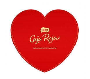 BOMBONES CORAZON CAJA ROJA 150 GR.LATA