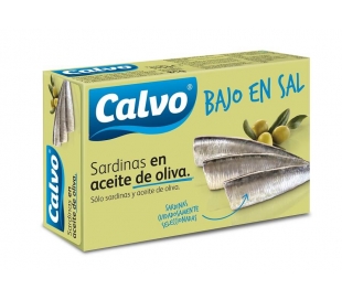 SARDINA ACEITE OLIVA CALVO 120 GR.