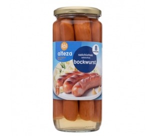 SALCHICHAS BOCKWURST ALTEZA 520 GR.
