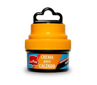 CREMA CALZADO NEGRO+ESPONJA LAPIEL 50 ML.