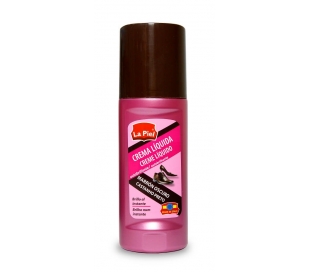 CREMA CALZADO LÍQUIDA MARRÓN OSCURO LAPIEL 50 ML.