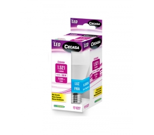 BOMBILLA LED ESTANDAR CEGASA 14.5W E27 1521