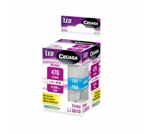 BOMBILLA LED DICROICA 4,9 W CEGASA GU10 470