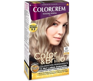 TINTE RUBIO CENIZA COLORCREM Nº-81