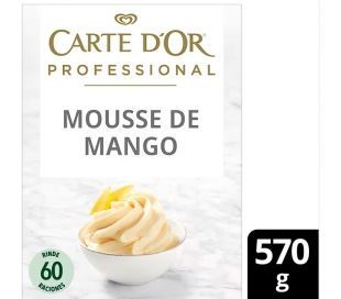 MOUSSE AL AGUA MANGO CARTE D OR 570 GRS.