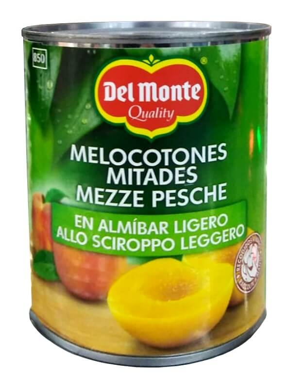 MELOCOTON EN ALMIBAR DEL MONTE 470 GRS.