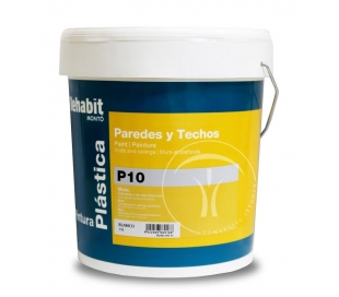 PINTURA PLASTICA ACRILICA REHABIT INTERIOR MATE