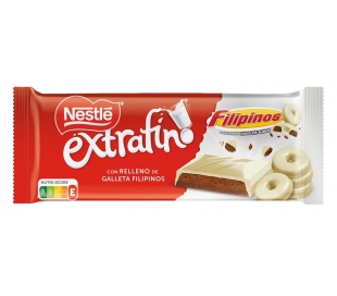 CHOCOLATE BLANCO R/GALLETA FILIPINOS NESTLE 84 GR.