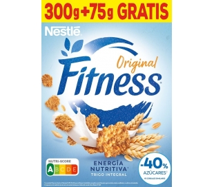 CEREALES ORIGINAL FITNESS NESTLÉ 300 GR+75 GR.GRATIS
