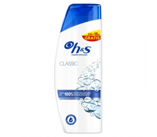 CHAMPÚ ANTICASPA TODA LA VARIEDAD H&S 235 ML+15 ML.GRATIS