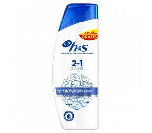CHAMPÚ ANTICASPA CLASSIC 2EN1 H&S 235 ML+15 ML.GRATIS