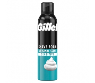 ESPUMA AFEITAR SENSITIVE GILLETTE 300 ML.