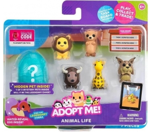 MUÑECOS PETS 6 MULTIPACK ADOPT ME ANIMAL LIFE