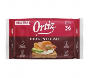 PAN TOSTADO TODA LA VARIEDAD ORTIZ 320 GR.