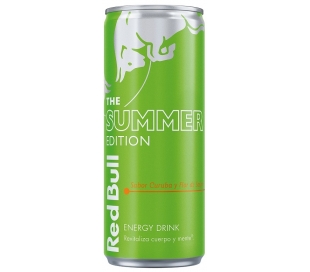 BEBIDA ENERGÉTICA CURUBA Y FLOR SAUCO RED BULL 250 ML.LATA