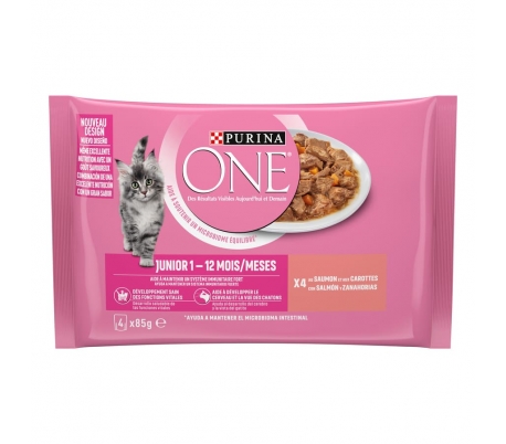 comida-gatos-junior-salsa-con-salmon-purina-one-pack-4x85-grs