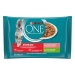 comida-gatos-esterilizados-salmon-pavo-purina-one-pack-4x85-grs