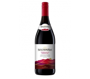 VINO TINTO TEMPRANILLO GARNACH SOLDEPEÑAS 1 L.