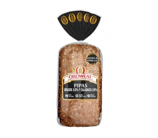 PAN MOLDE PIPAS GIRASOL Y CALABAZA OROWEAT 550 GR.