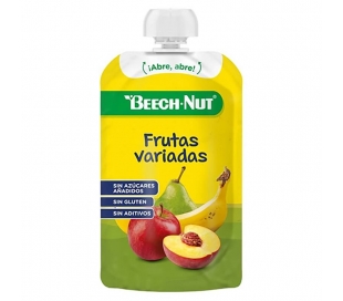 COMPOTA POUCH FRUTAS VARIADAS BEECH-NUT 110 GR.