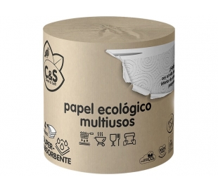 PAPEL MULTIUSOS ECOLÓGICO CLEAN&SOFT 1 UN.
