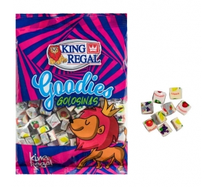 CARAMELOS MASTICABLES FRUTAS KING REGAL 1 KG.