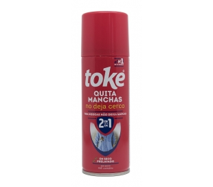 QUITAMANCHAS 2 EN 1, SPRAY TOKE 200 ML.