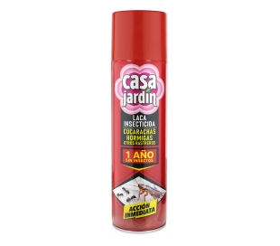 LACA INSECTICIDA CUCARACHAS,HORMIGAS,OTROS RAST CASA JARDIN 400 ML.