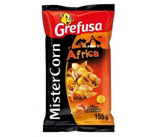 FRUTOS SECOS SABOR AFRICA MISTERCORN 155 GR.