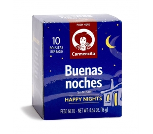 INFUSIÓN BUENAS NOCHES CARMENCITA 10 UN.