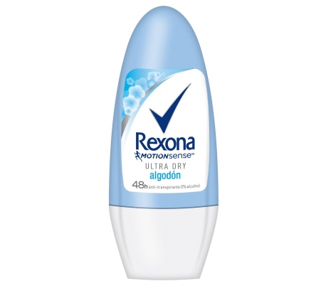 DESODORANTE ROLL-ON ALGODON REXONA 50 ML.