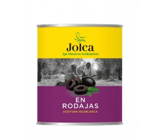 ACEITUNA NEGRA HOJIBLANCA JOLCA 3 KG.LATA