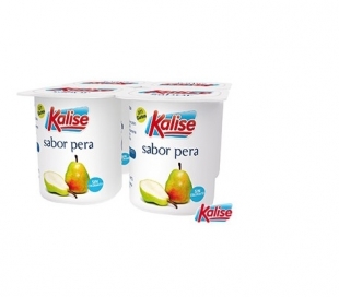 YOGUR SABOR PERA KALISE PACK 4X125 GRS.