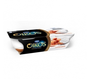 YOGUR OIKOS CARAMELO DANONE PACK 2X110 GRS.