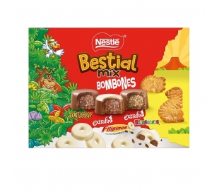 BOMBONES BESTIAL MIX NESTLE 192 GR.