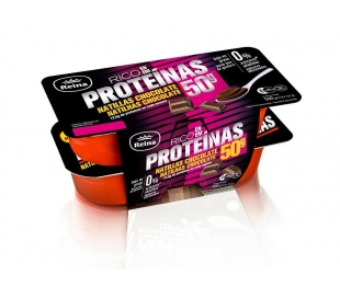 NATILLAS CHOCOLATE REINA PACK 4X125 GR.