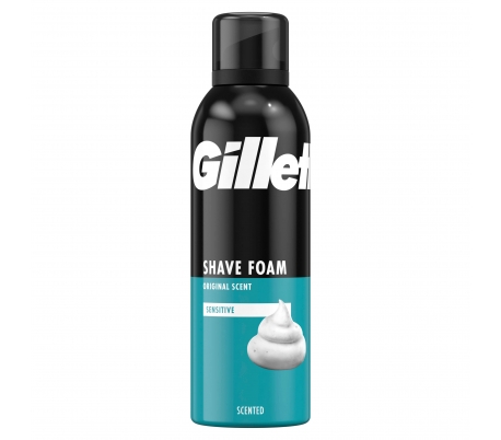 espuma-afeitar-sensitive-gillette-200-ml