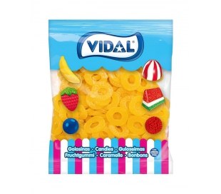 GOMAS RODAJAS PIÑA VIDAL 250 UN.