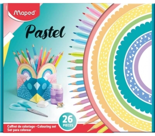 SET MULTIPRODUCTO PASTEL MAPED KIDS