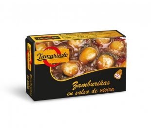 ZAMBURIÑAS SALSA DE VIEIRA TAMARINDO 115 GR.