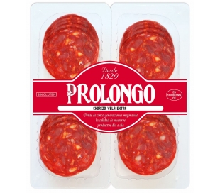 CHORIZO VELA EXTRA PROLONGO PACK 2X50 GR.