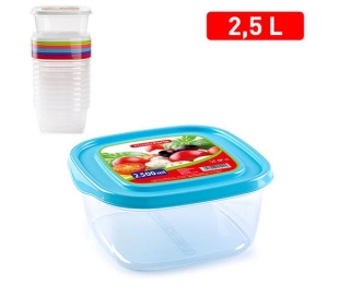 FIAMBRERA 2,5 L.CUADRADA . 1 UN.