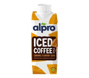 CAFÉ LÍQUIDO SOJA CARAMEL ALPRO 250 ML.