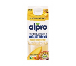YOGUR LIQUIDO MANGO/FRUTA PASION ALPRO 750 ML.