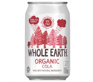 REFRESCOS BIO COLA WHOLE EARTH 330 ML.